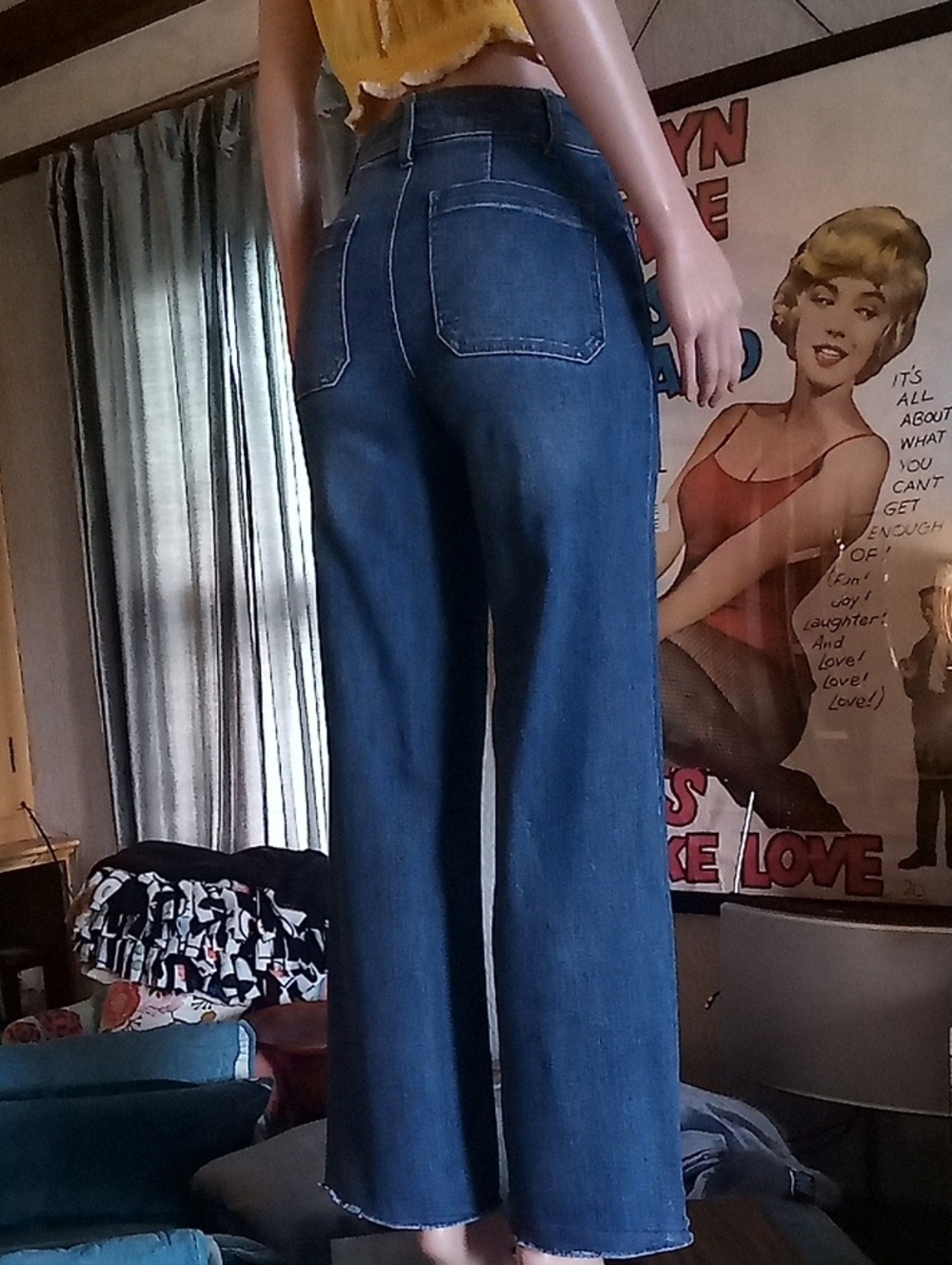 OAT NEW YORK '70S Style Pocket Jeans. Sz 4/27 Inch Waist. - Picture 8 of 11